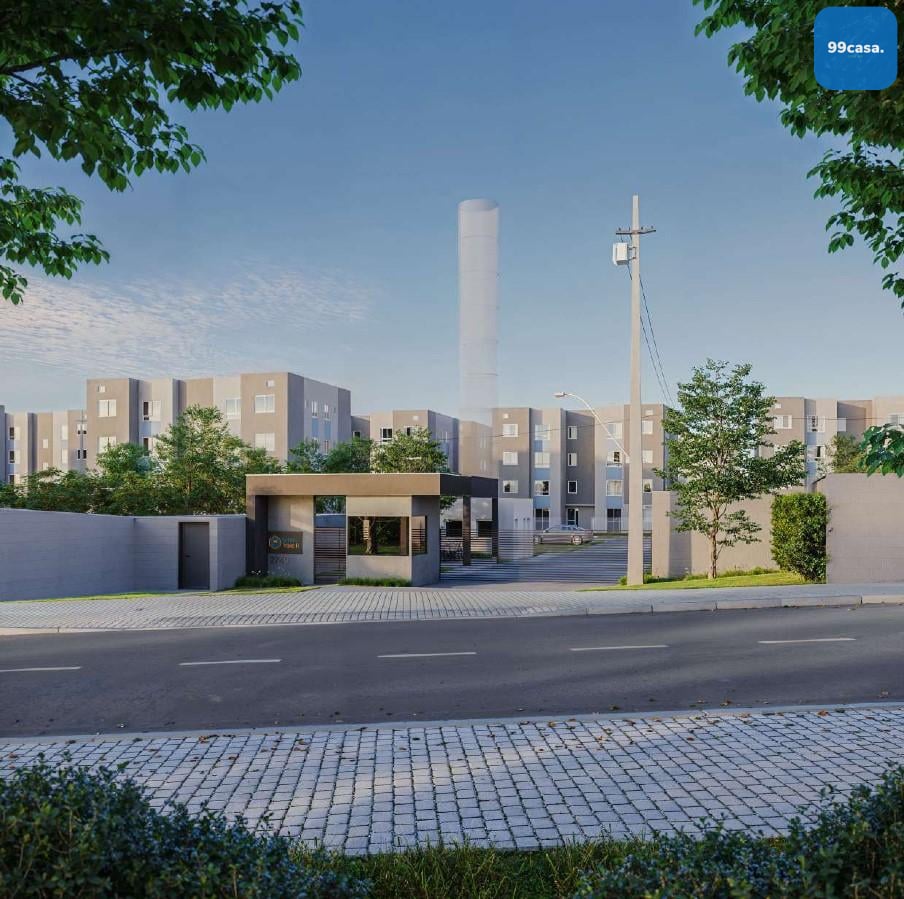 Apartamentos Minha Casa Minha Vida em Fazenda Rio Grande  2 qu...