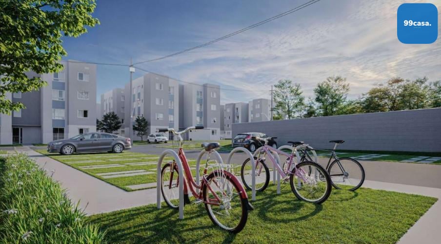 Apartamentos Minha Casa Minha Vida em Fazenda Rio Grande  2 qu...