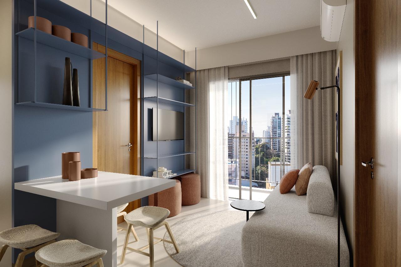 Seu Novo Lar no Novo Mundo  Apartamentos Modernos de 1 e 2 Qua...