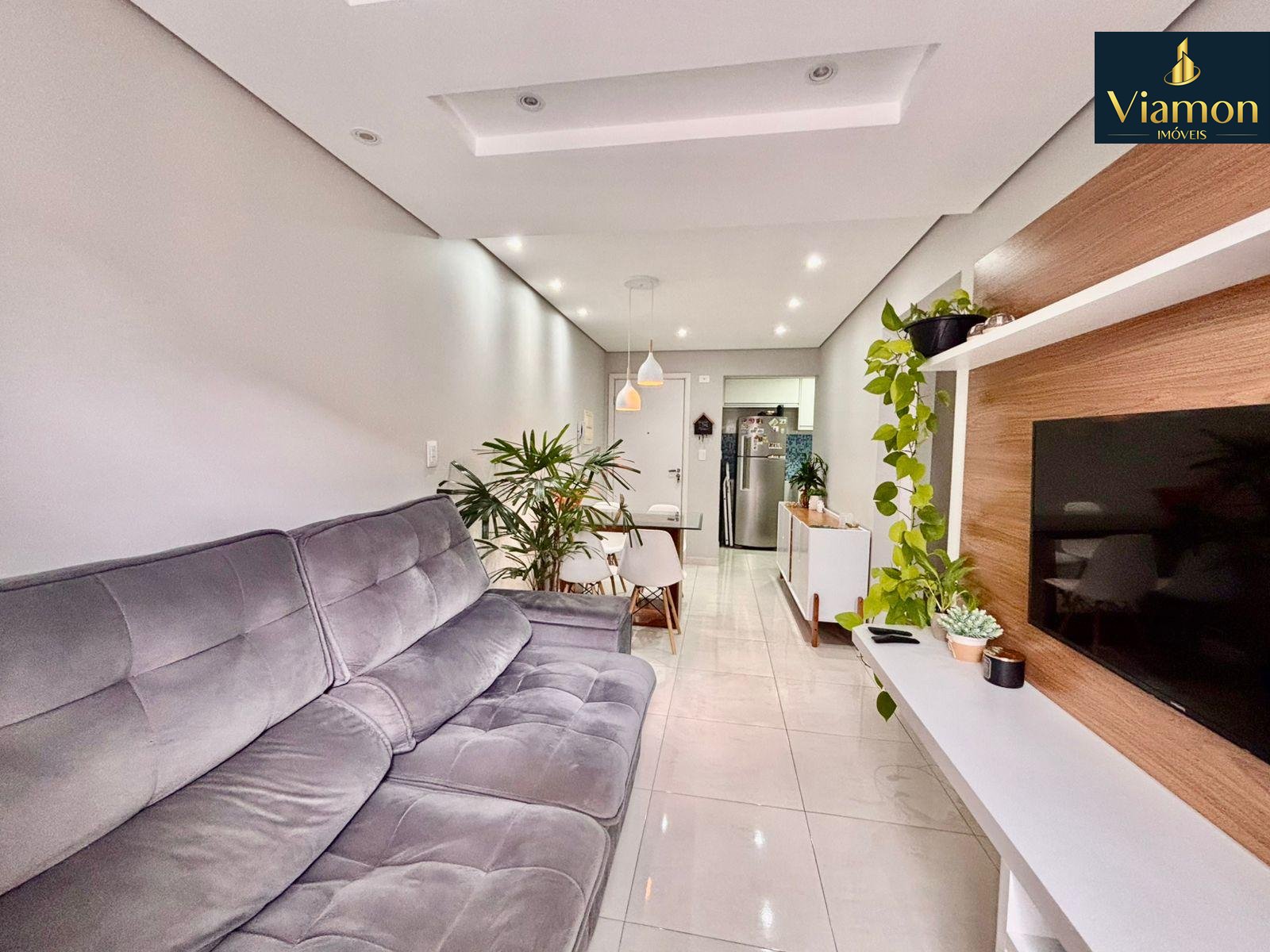 Apartamento de 2 Quartos, 46 m  e Móveis Planejados  Capão Ra...