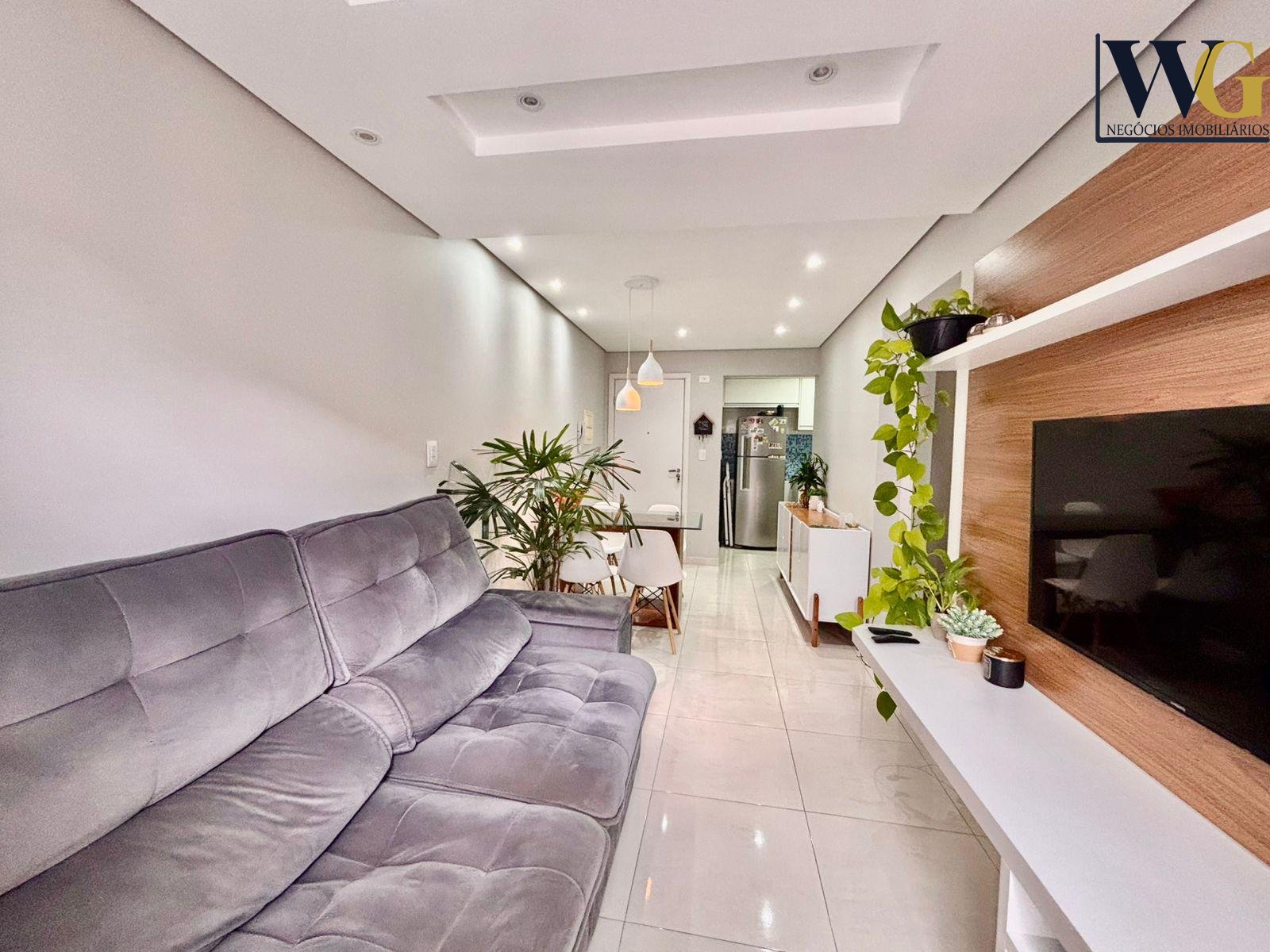 Apartamento de 2 Quartos, 46 m  e Móveis Planejados  Capão Ra...