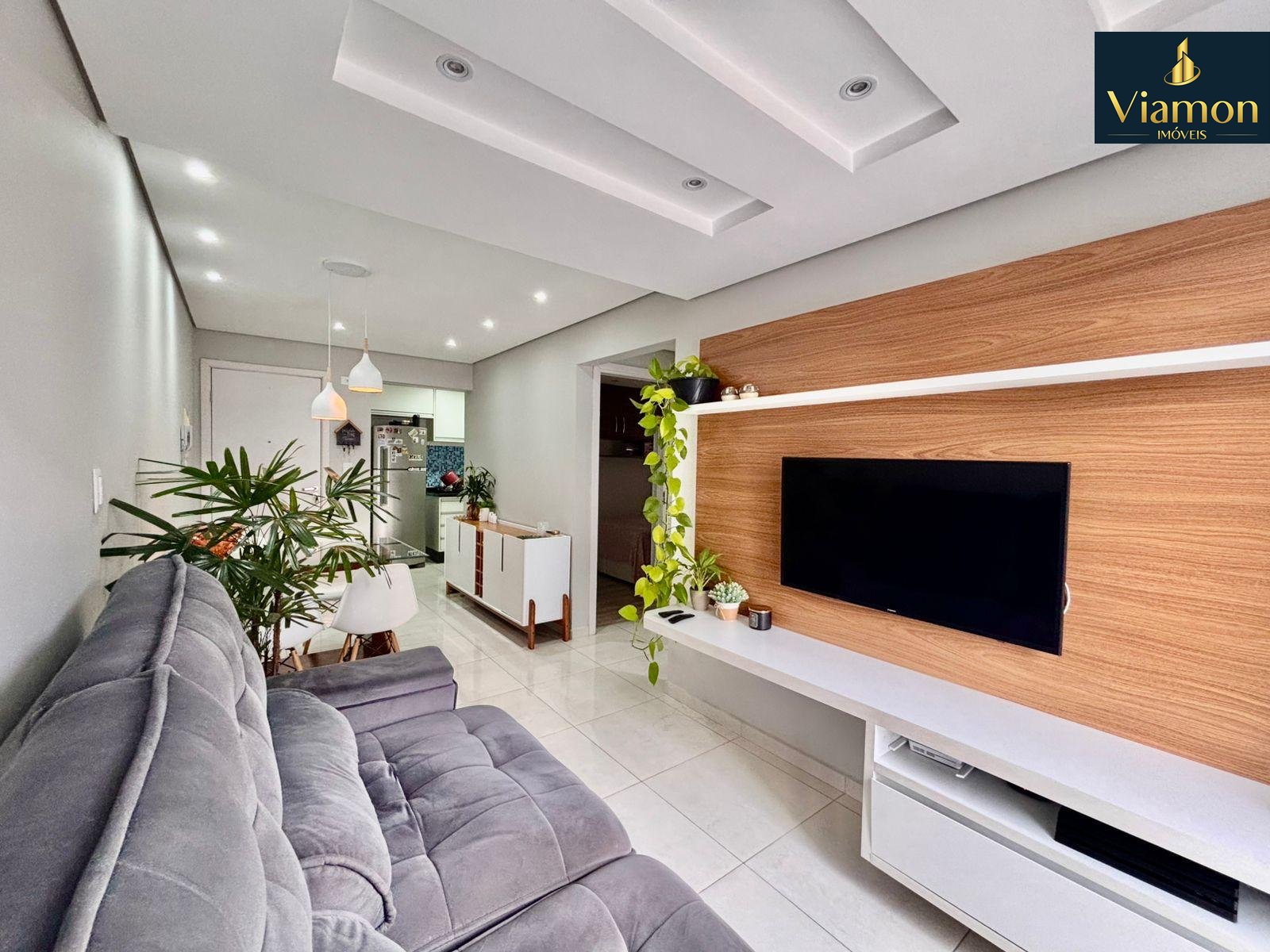 Apartamento de 2 Quartos, 46 m  e Móveis Planejados  Capão Ra...