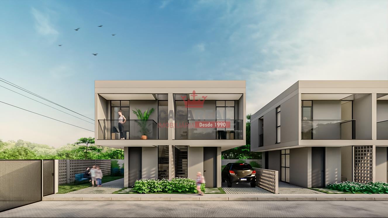 Sobrado em Caiobá a 850m da Praia, 2 Quartos, Suíte e Churrasqueira por 425.200,00