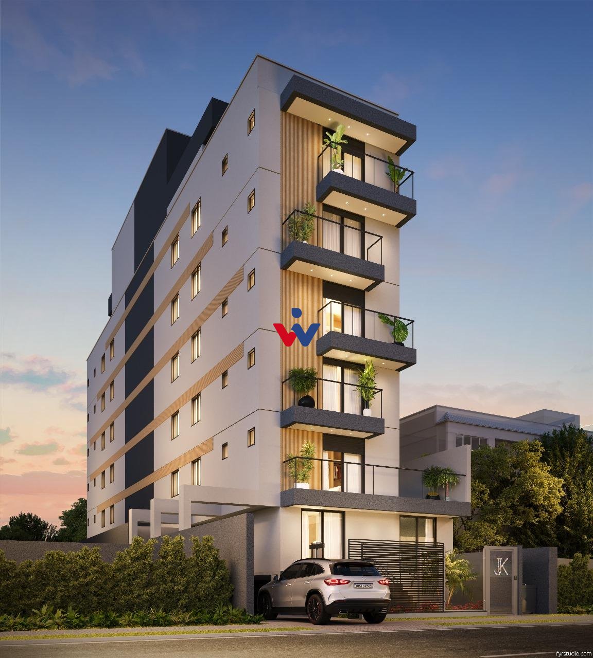 Apartamento na Planta 73,72 m  no Portão. Conforto e Modernida...