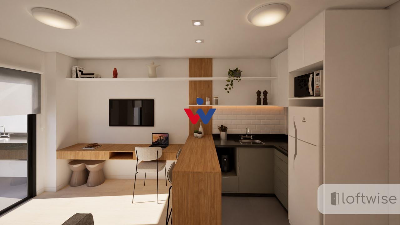 Studio Moderno no Portão a Partir de R  265.200,00. Conforto e...