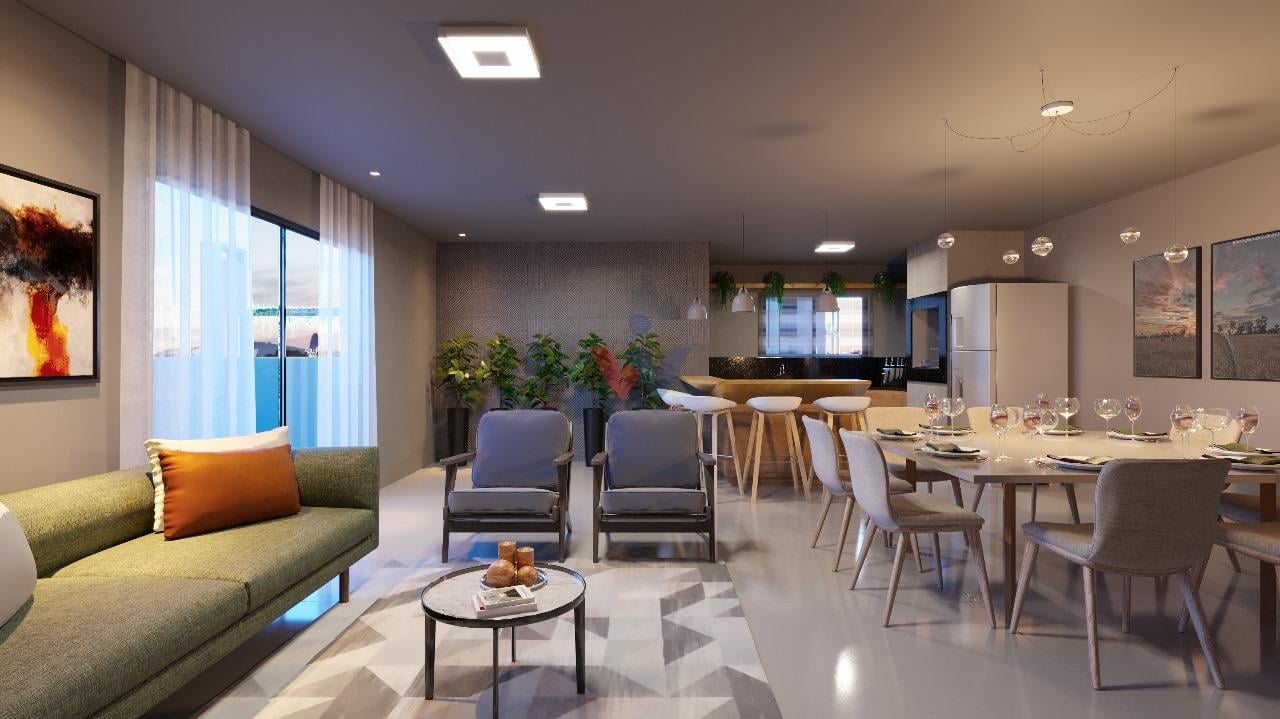 Apartamentos com Lazer Completo a Partir de R  399.414,15  Co...