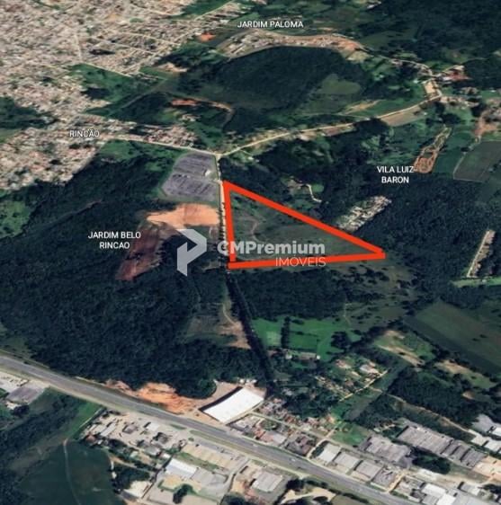 Terreno 159.278 m  por R 20.000.000,00  96.100 m  úteis em Col...