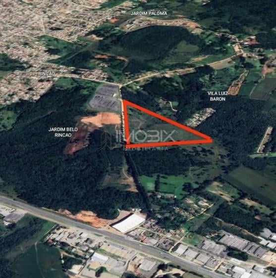 Terreno 159.278 m  por R 20.000.000,00  96.100 m  úteis em Col...