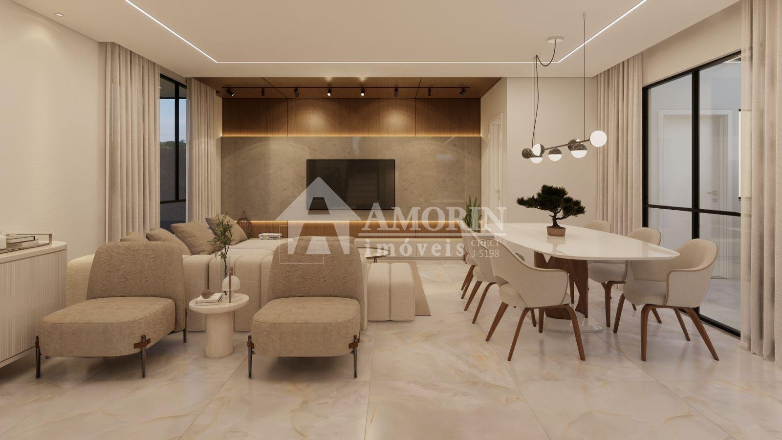 Sobrado  alto padrão com 122m , 03 quartos, sendo 01 suíte com...