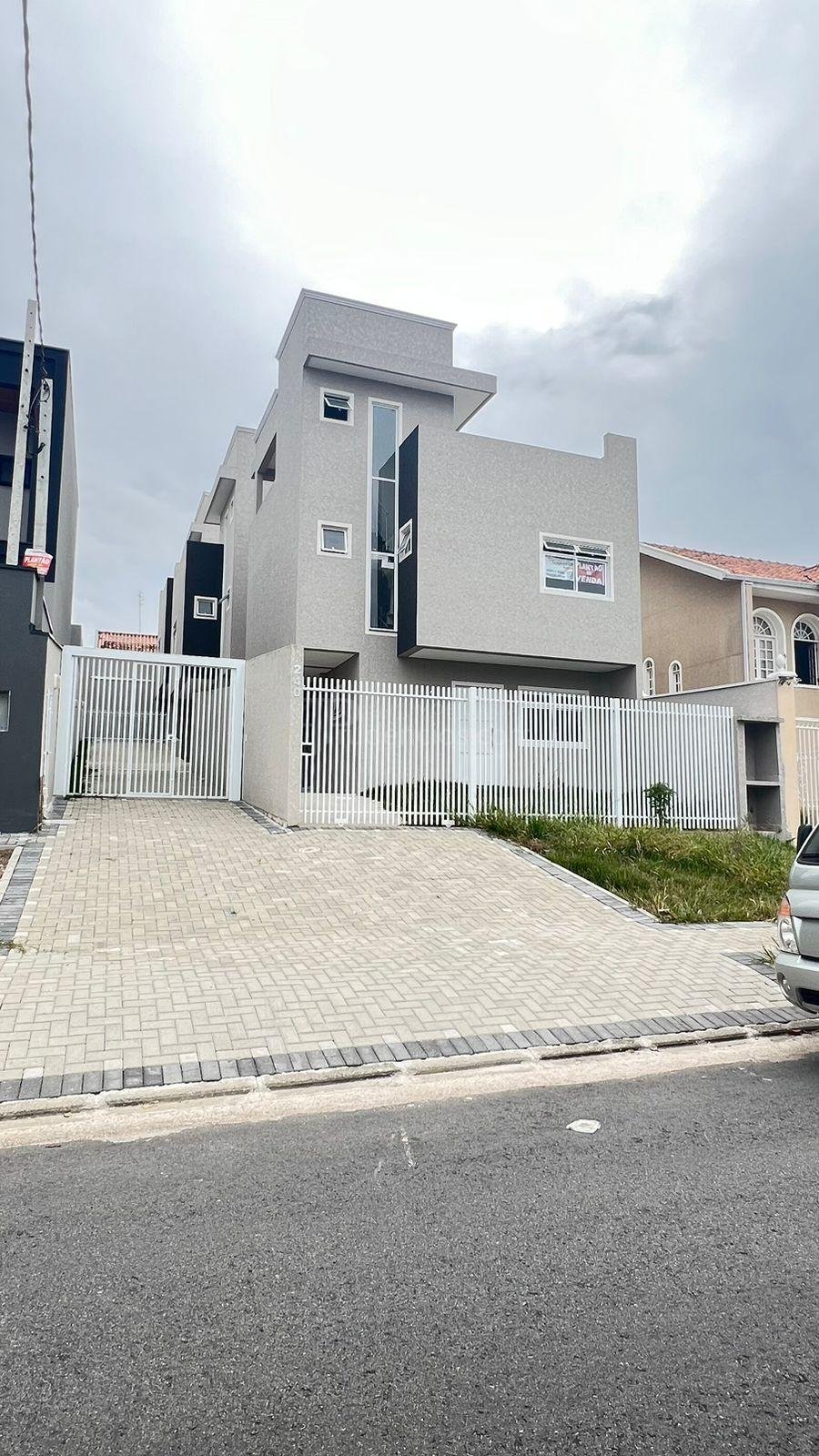 Sobrado Novo 3 Quartos no Xaxim  Condomínio Fechado com Ático ...