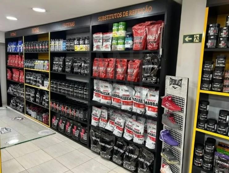 Loja Nutria Suplementos à Venda  Estrutura Completa e Estoque...