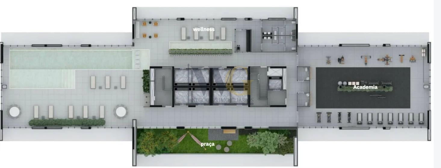 Apartamento 37m  para morar ou investir com alta rentabilidade