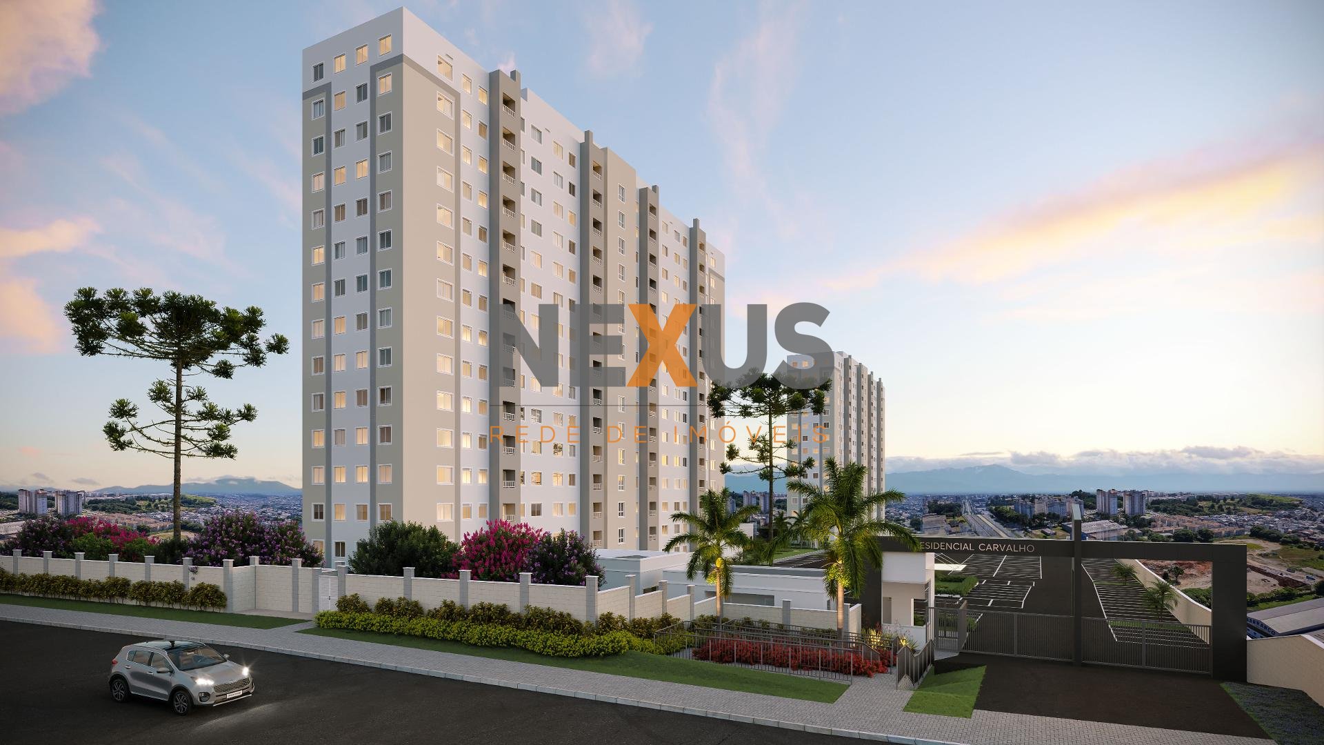 Apartamento 2 Quartos com Garden e Sacada no Pinheirinho