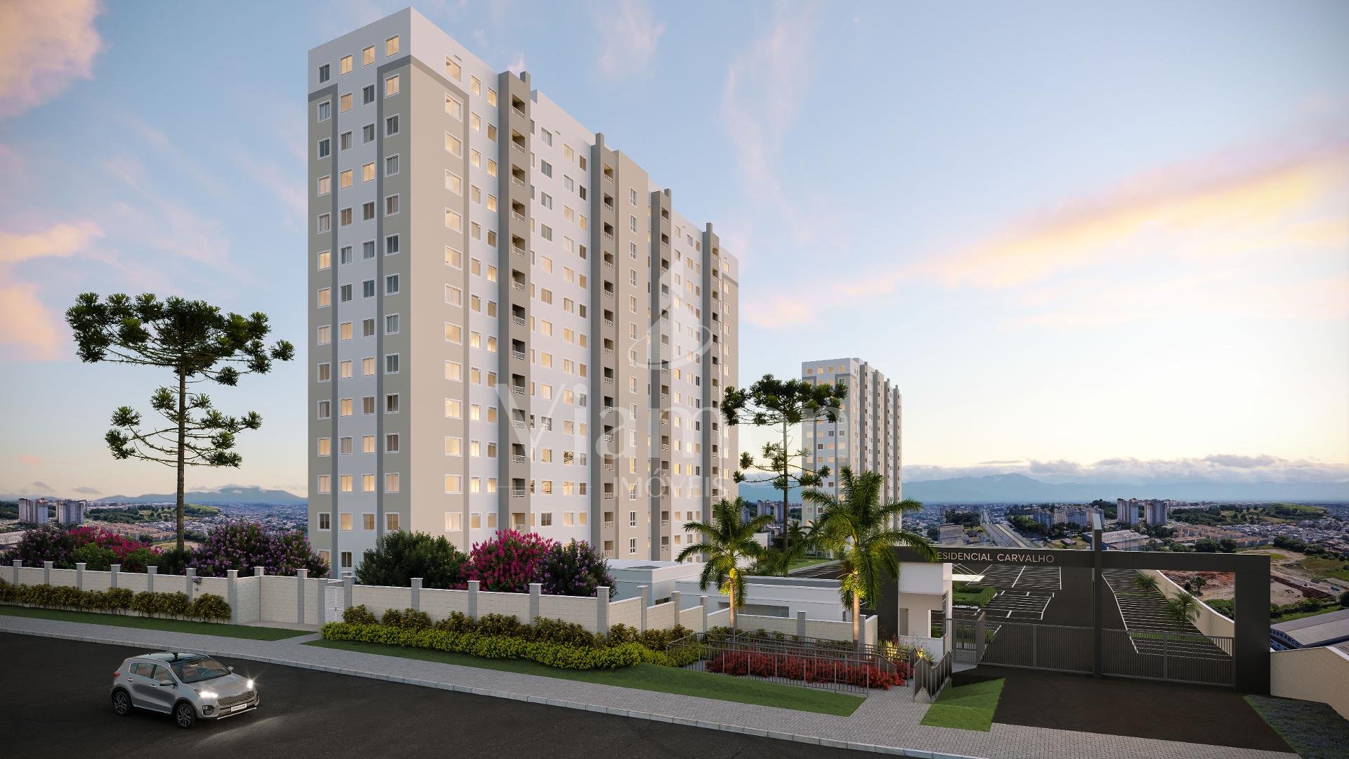 Apartamento 2 Quartos com Garden e Sacada no Pinheirinho