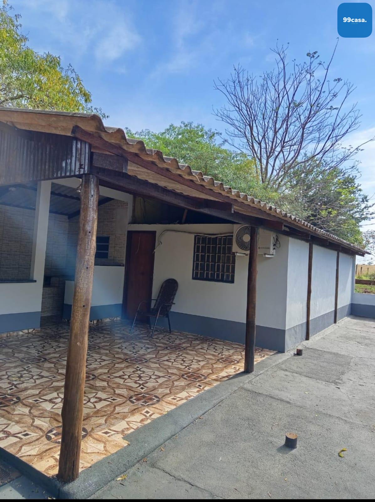 Sítio de Porteira Fechada em Santa Mônica  36.000 m  com Casa ...