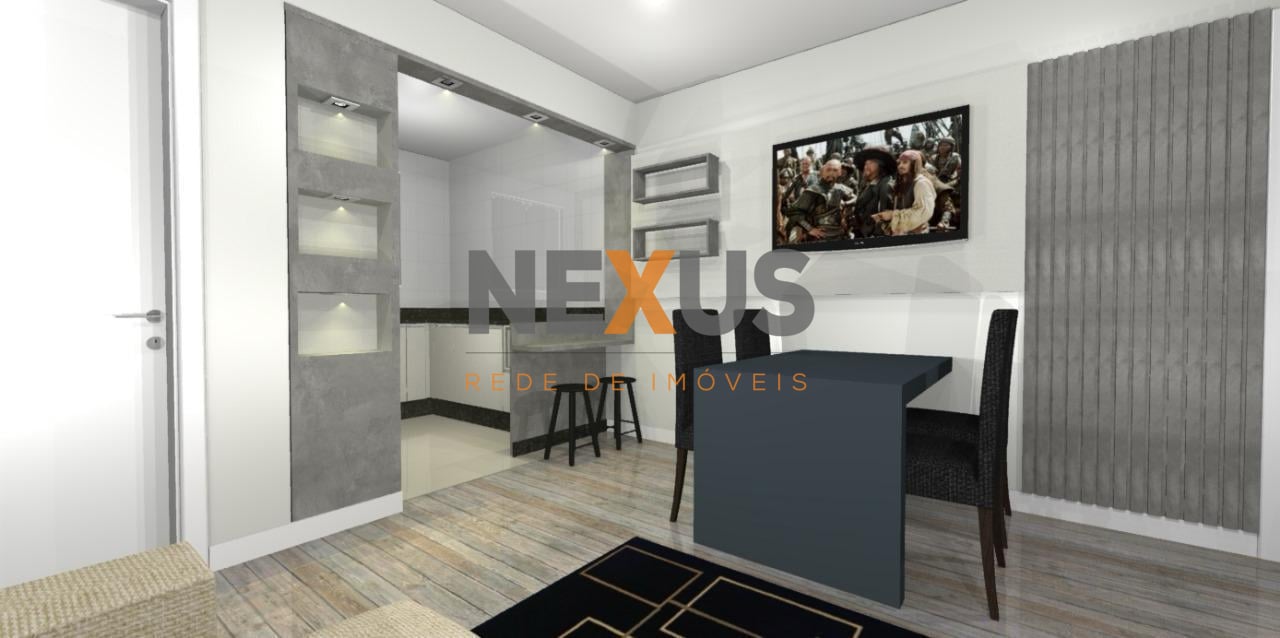 Apartamento mobiliado à venda em Curitiba  2 quartos, moderno ...