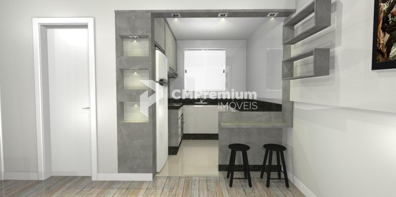 Apartamento mobiliado à venda em Curitiba  2 quartos, moderno ...