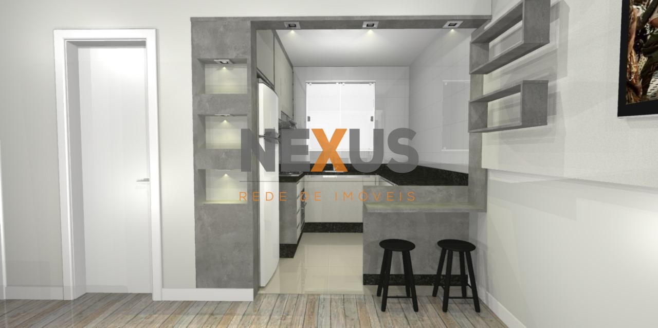 Apartamento mobiliado à venda em Curitiba  2 quartos, moderno ...