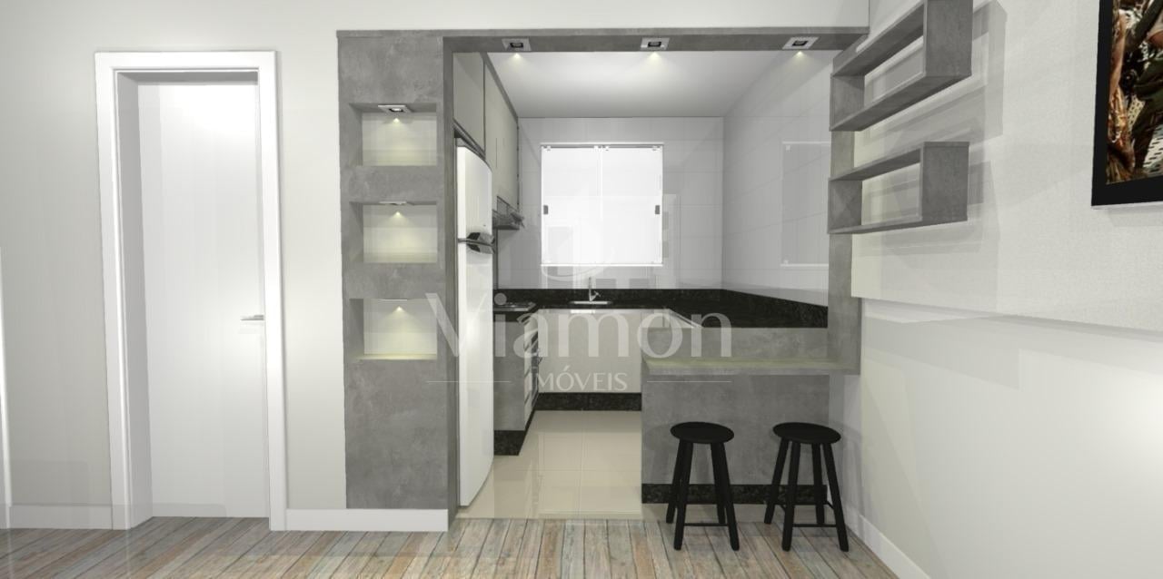 Apartamento mobiliado à venda em Curitiba  2 quartos, moderno ...