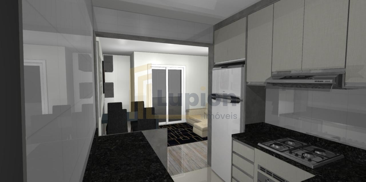 Apartamento mobiliado à venda em Curitiba  2 quartos, moderno ...