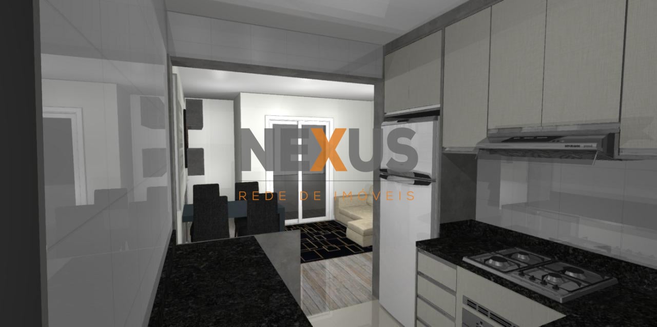 Apartamento mobiliado à venda em Curitiba  2 quartos, moderno ...