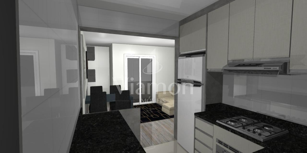 Apartamento mobiliado à venda em Curitiba  2 quartos, moderno ...