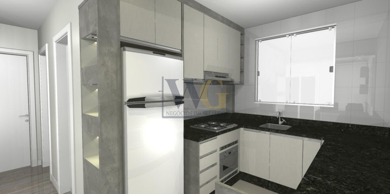 Apartamento mobiliado à venda em Curitiba  2 quartos, moderno ...