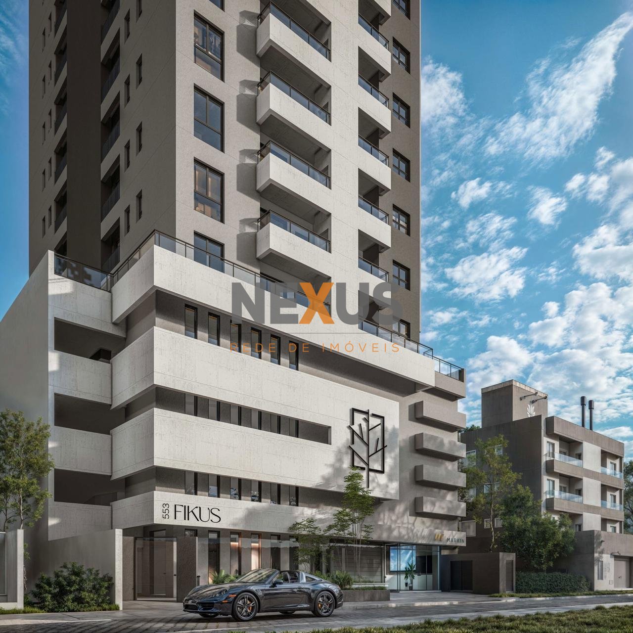 Apartamento à Venda no Fikus Residence  Sofisticação e Lazer e...