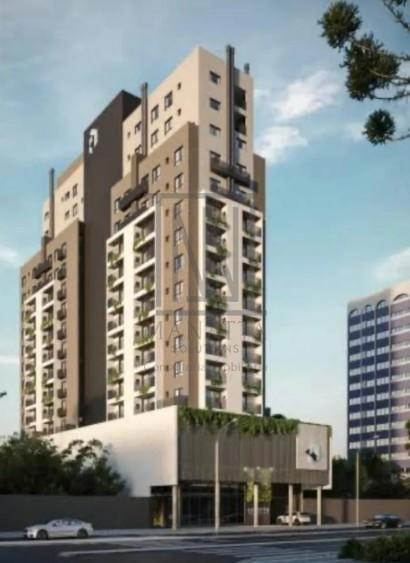 Stúdio 29,38 m  com sacada, churrasqueira e vista panorâmica n...