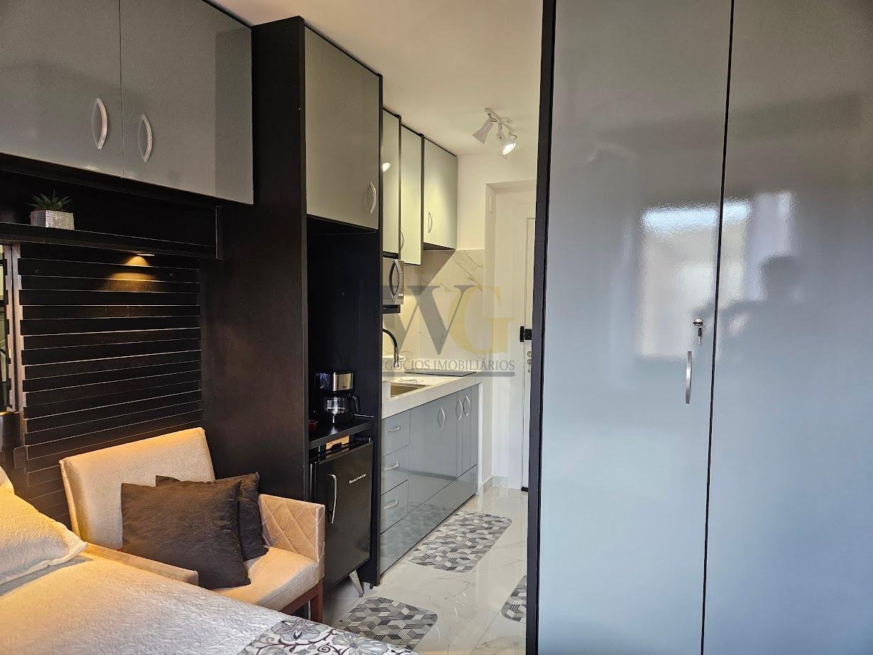 Studio mobiliado e decorado no One House Residence  conforto, ...