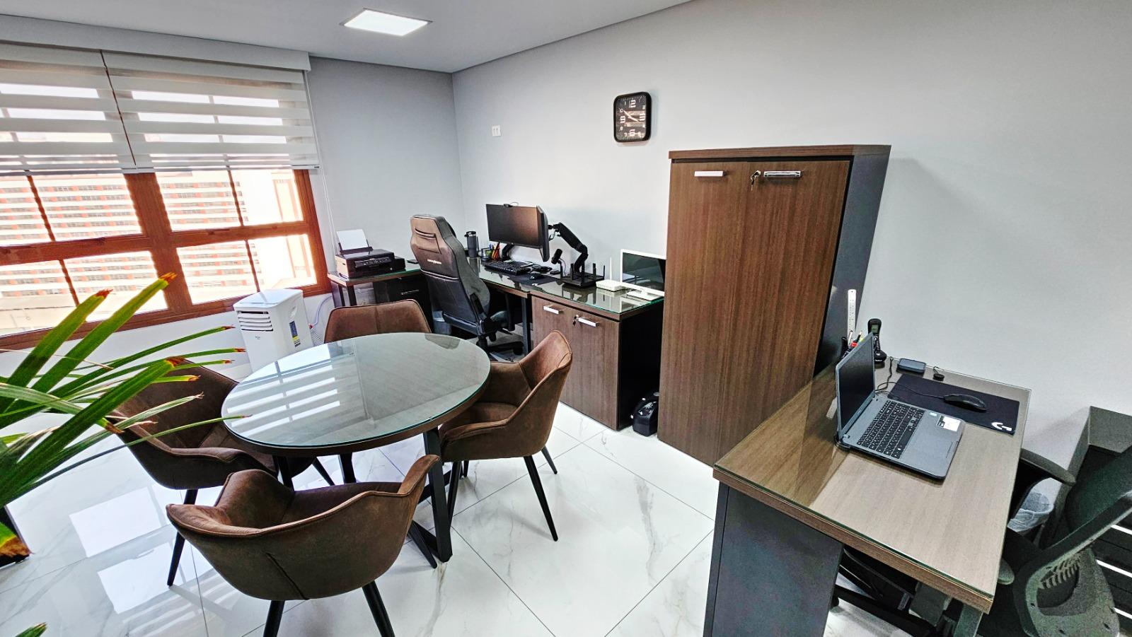 Sala Comercial Semi Mobiliada no Time Offices Express  31 m  |...