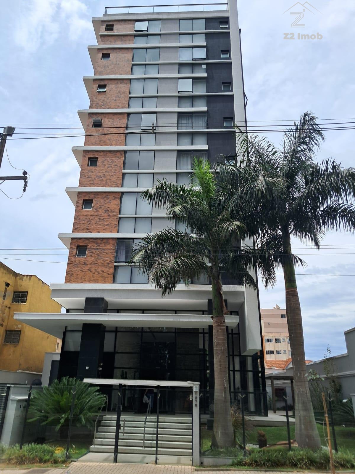 Apartamento moderno de 1 quarto no Rebouças  conforto, lazer c...