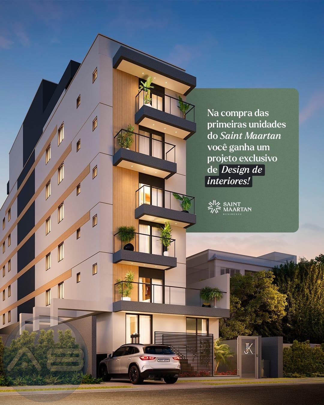 Apartamento Garden com grande 83 m , somente de área externa ,...