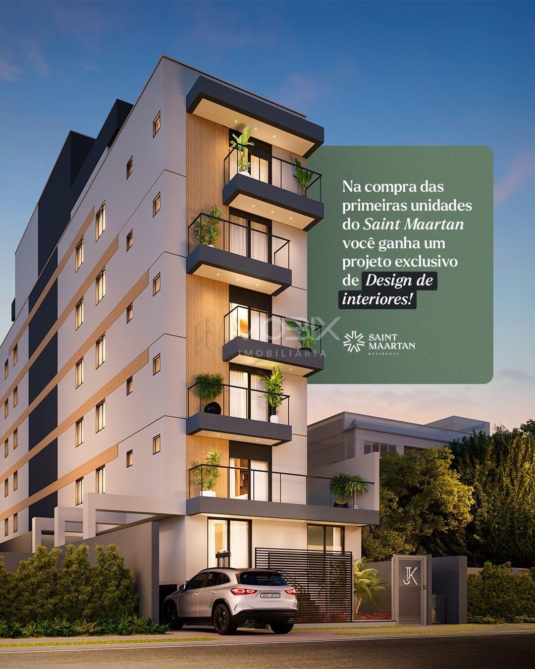 Apartamento Garden com grande 83 m , somente de área externa ,...