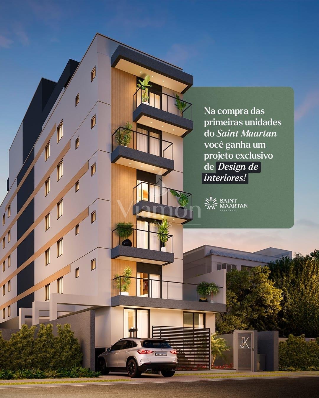 Apartamento Garden com grande 83 m , somente de área externa ,...