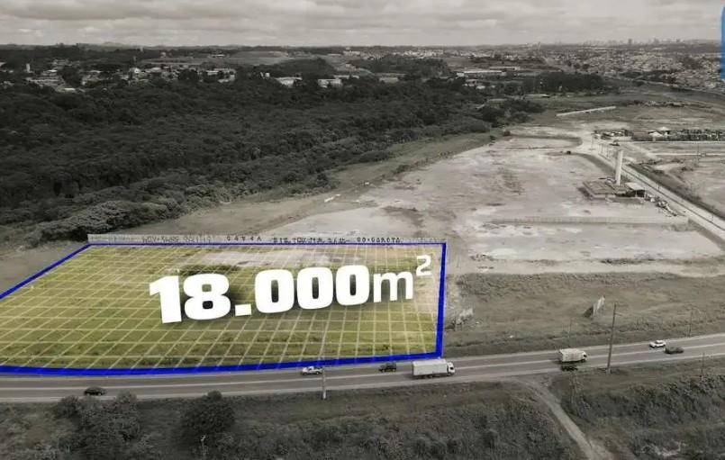 Terreno Industrial no CIC Curitiba com 18.000m  e 215m de Frente