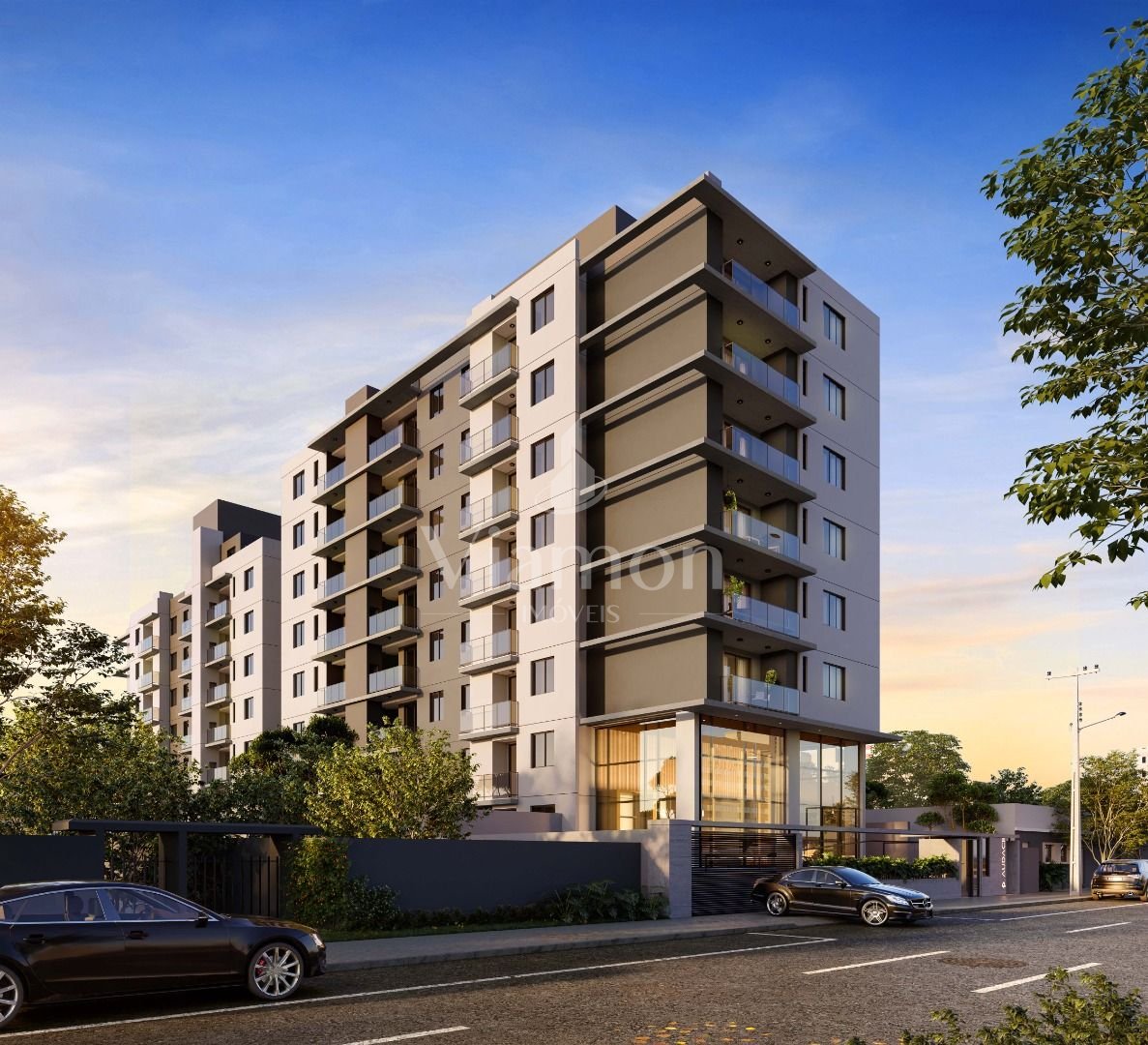 Apartamento com 3 dormitórios à venda,54.71 m , centro, CURITI...