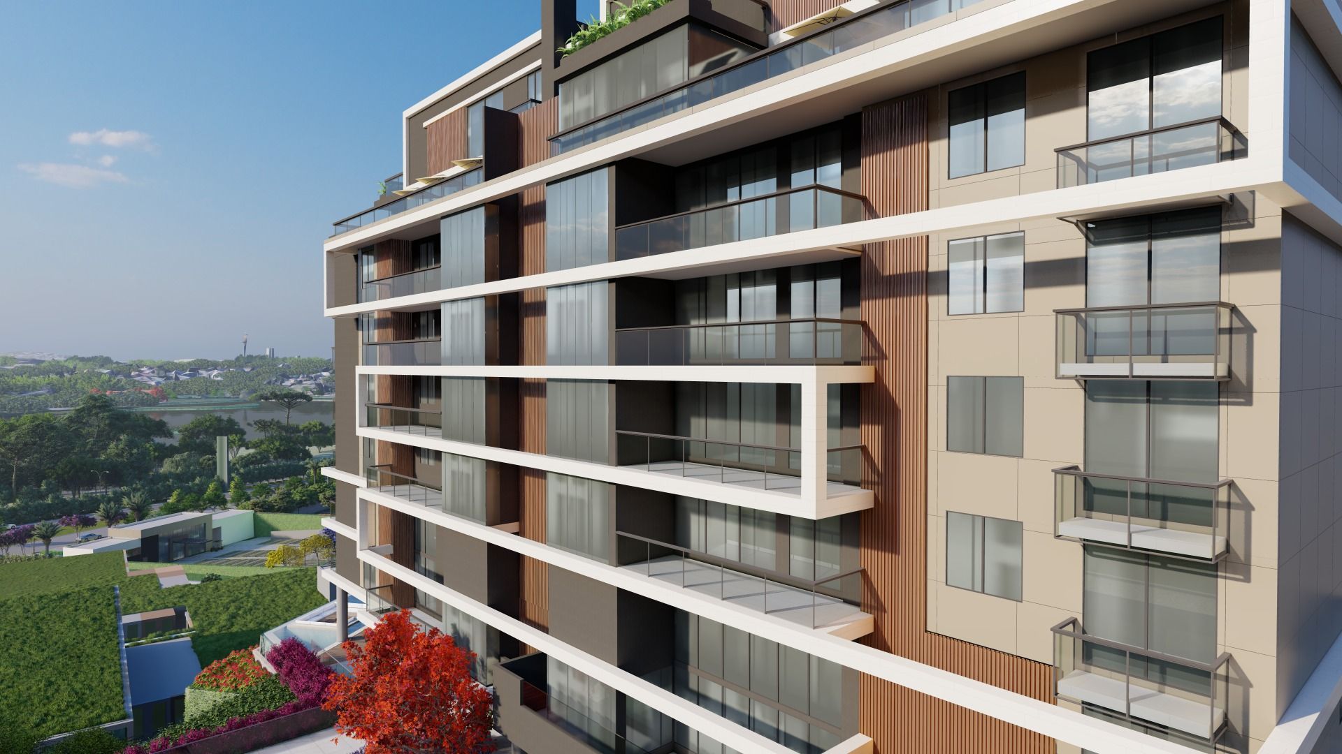 Cobertura Magnífica no Reserva Colina  Mossunguê, Curitiba