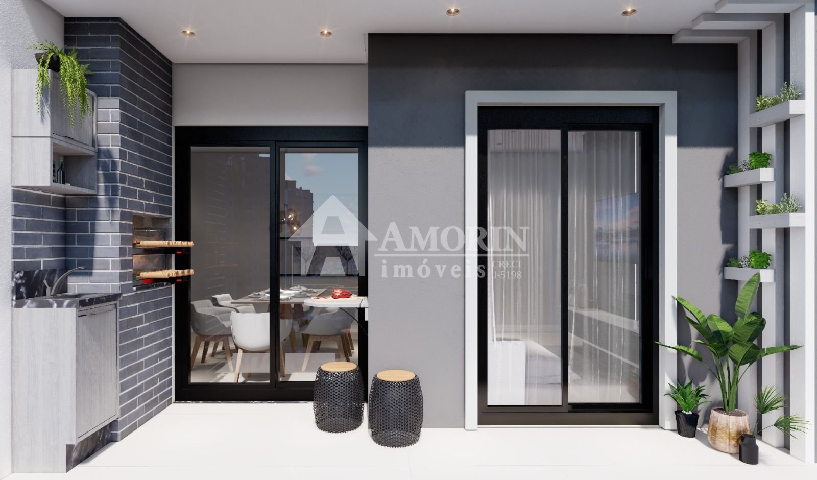 Apartamento com 4 dormitórios à venda,94.84 m , PINHAIS - PR