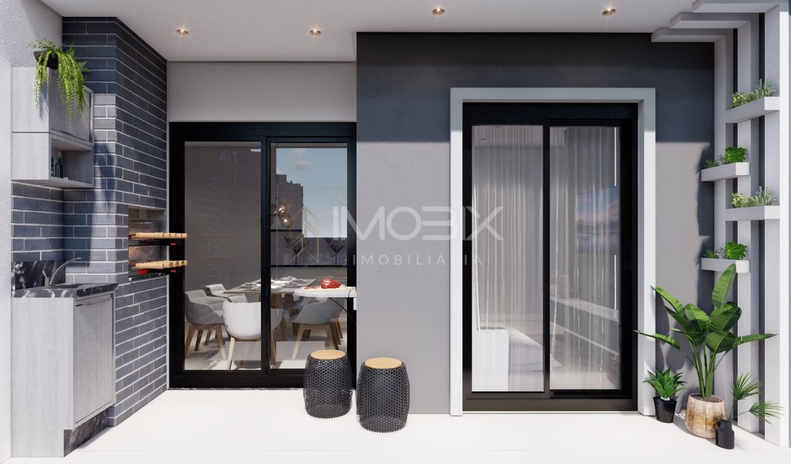 Apartamento com 4 dormitórios à venda,94.84 m , PINHAIS - PR