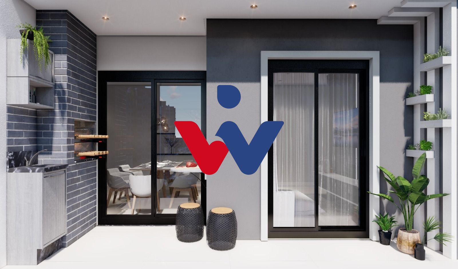 Apartamento com 4 dormitórios à venda,94.84 m , PINHAIS - PR