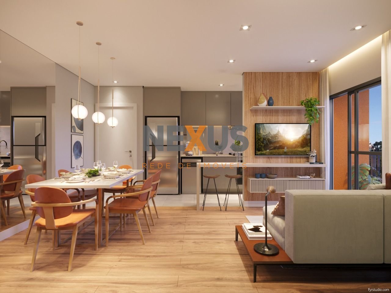 Apartamento com 2 dormitórios à venda,53.07 m , CURITIBA - PR