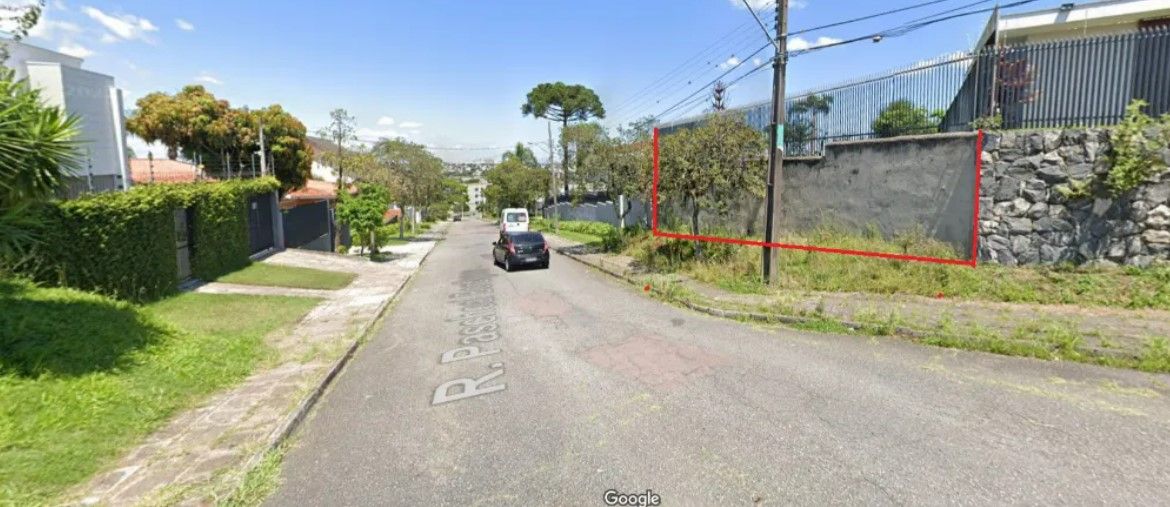 Terreno 480m  à venda no Jardim Botânico  Plano, acima do níve...