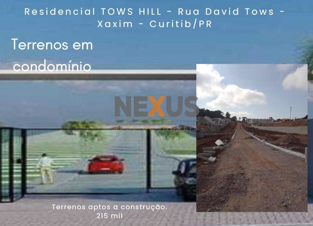 Terreno à venda,128.00 m , xaxim, CURITIBA - PR