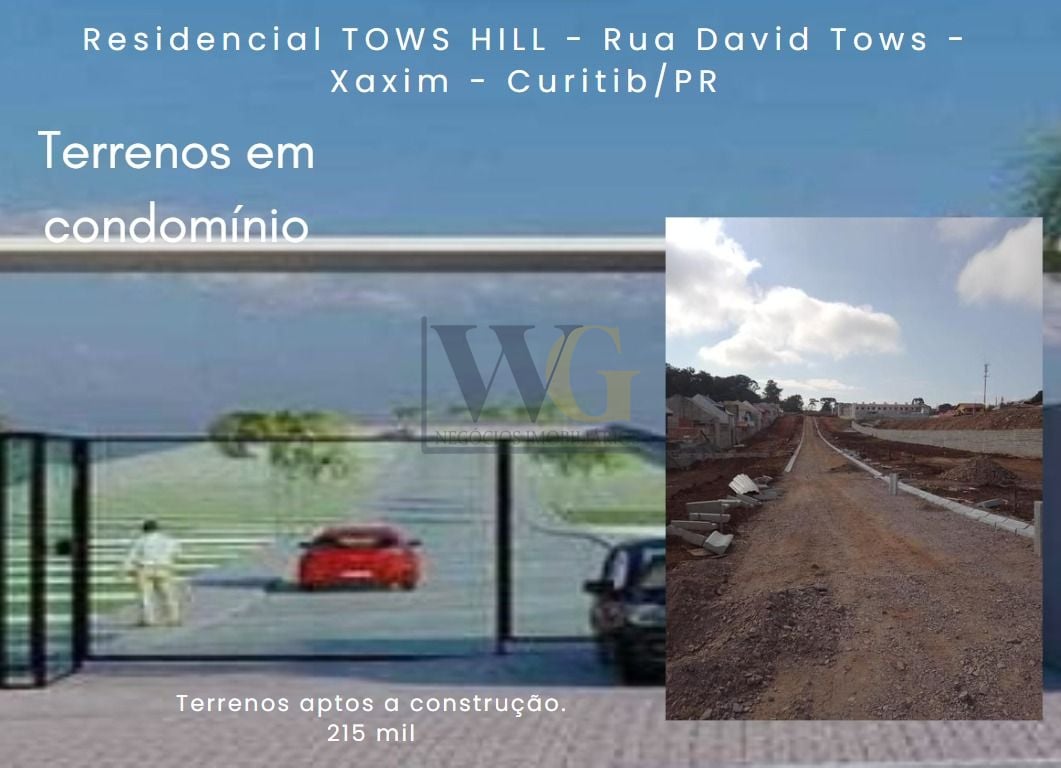 Terreno à venda,128.00 m , xaxim, CURITIBA - PR