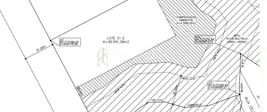 Terreno à venda, 30501 m  por R  6.000.000,00 - Fazenda Velha ...