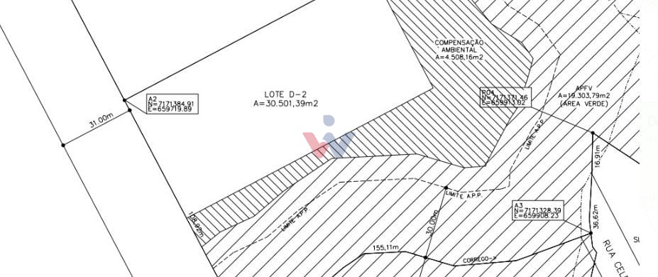 Terreno à venda, 30501 m  por R  6.000.000,00 - Fazenda Velha ...
