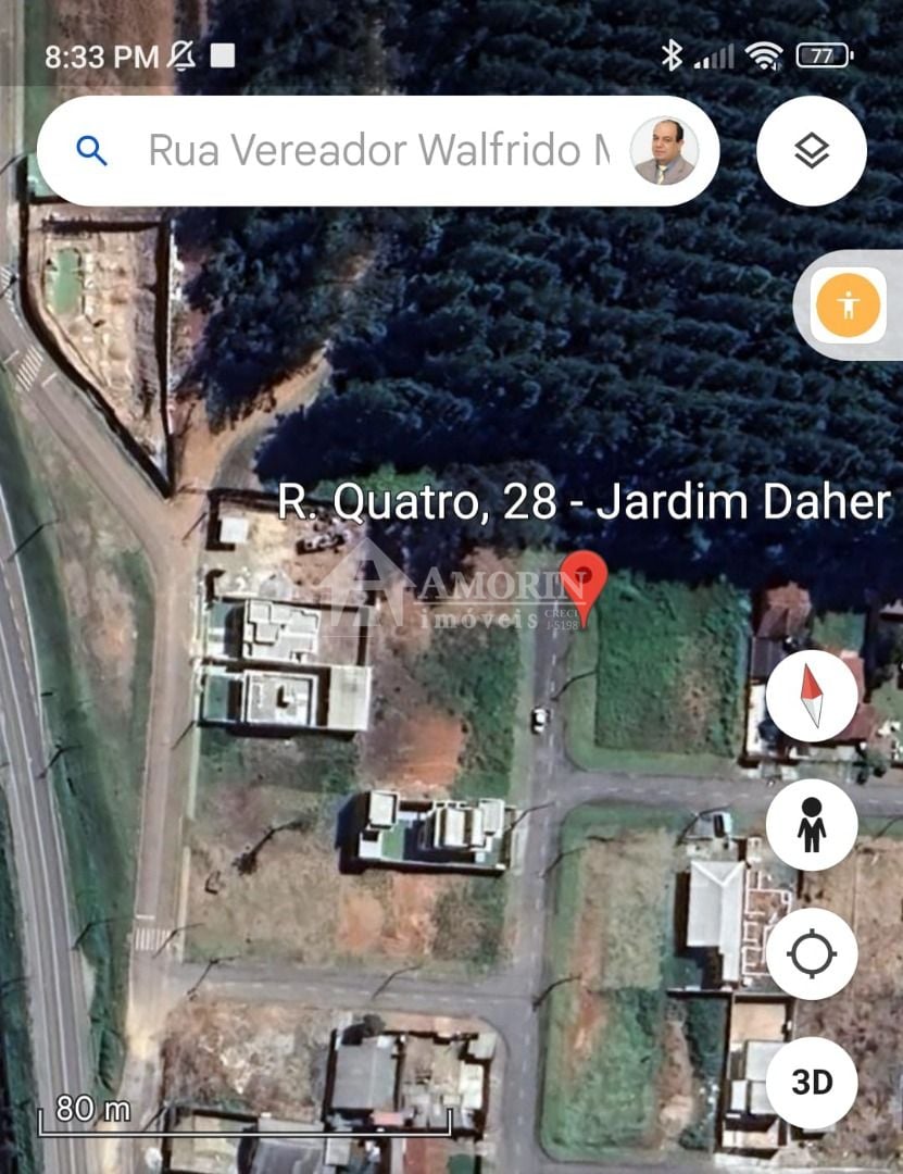 Terreno à venda, 360 m  por R  249.000,00 - Jardim Daher - Cam...
