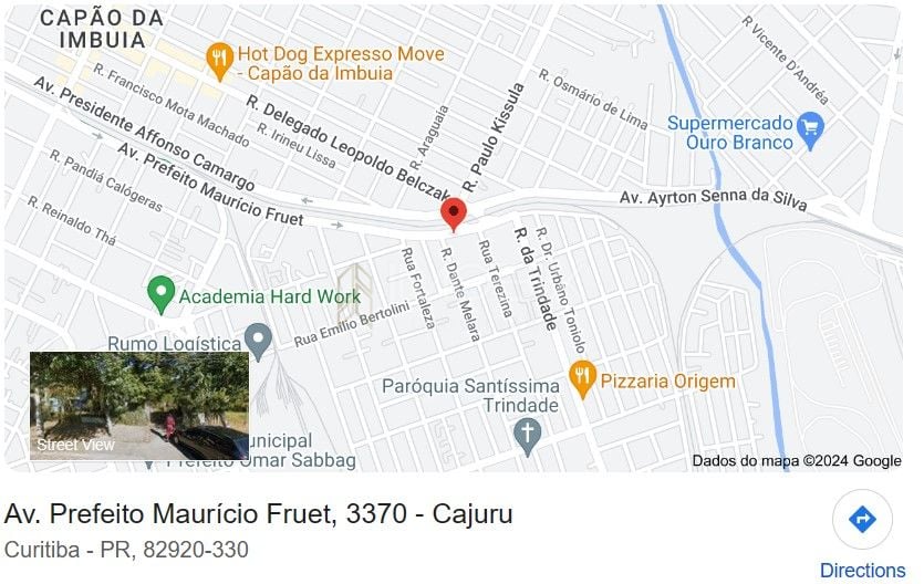 Terreno à venda, 3126 m  por R  3.180.000,00 - Cajuru - Curiti...