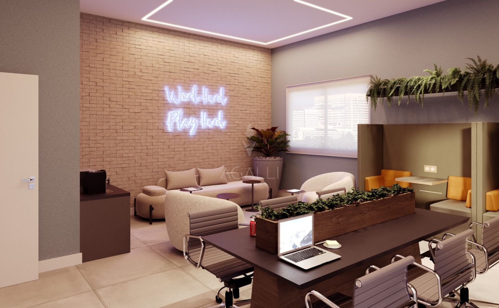 Studio com 1 dormitório à venda,42.19 m , centro cívico, CURIT...